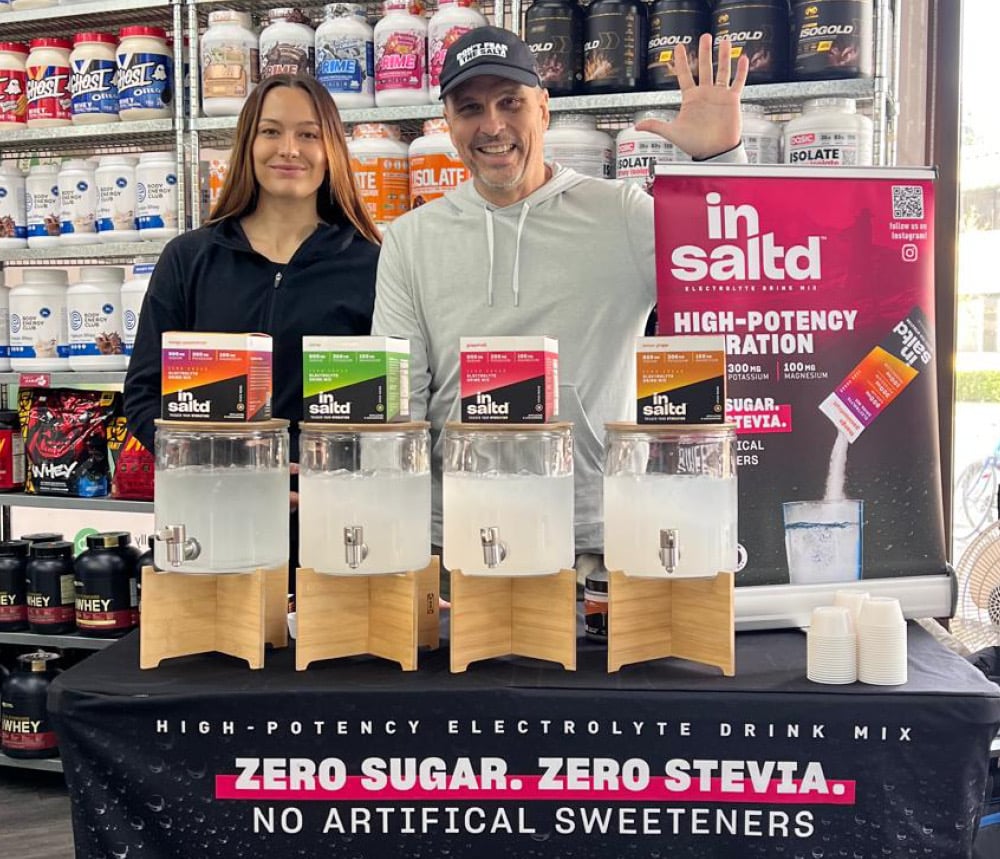 Dann and Tiana — founders of Insaltd